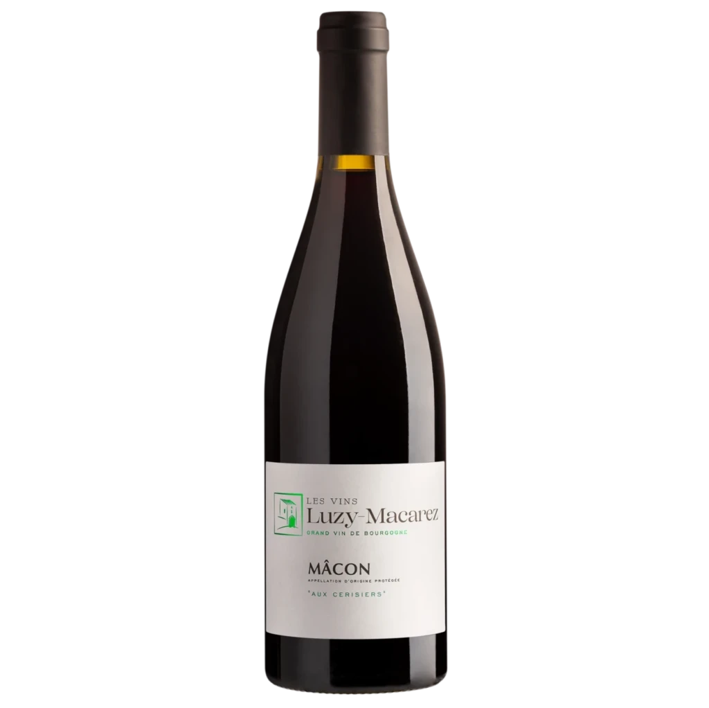 VINS LUZY-MACAREZ - AUX CERISIERS - FOND TRANSPARENT