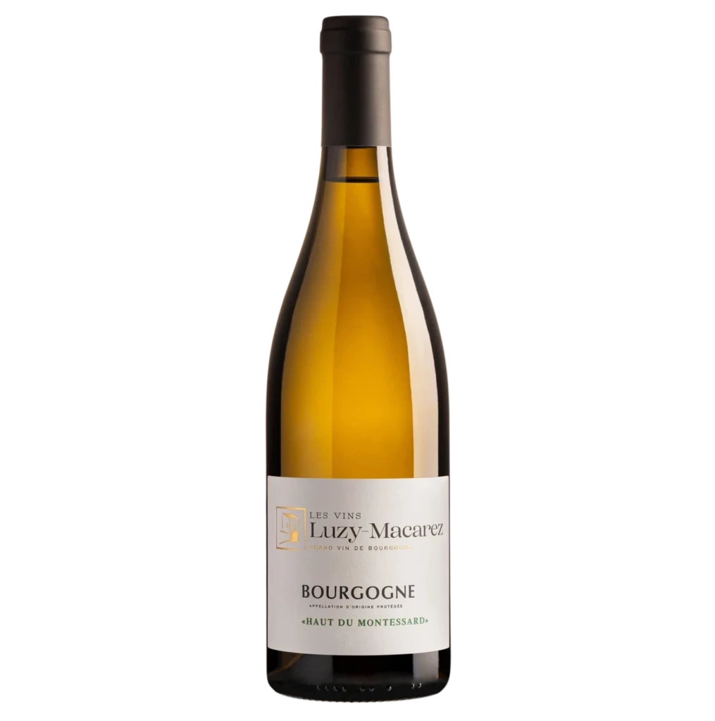 VINS LUZY-MACAREZ - BOURGOGNE - HAUT DU MONTESSARD - FOND TRANSPARENT