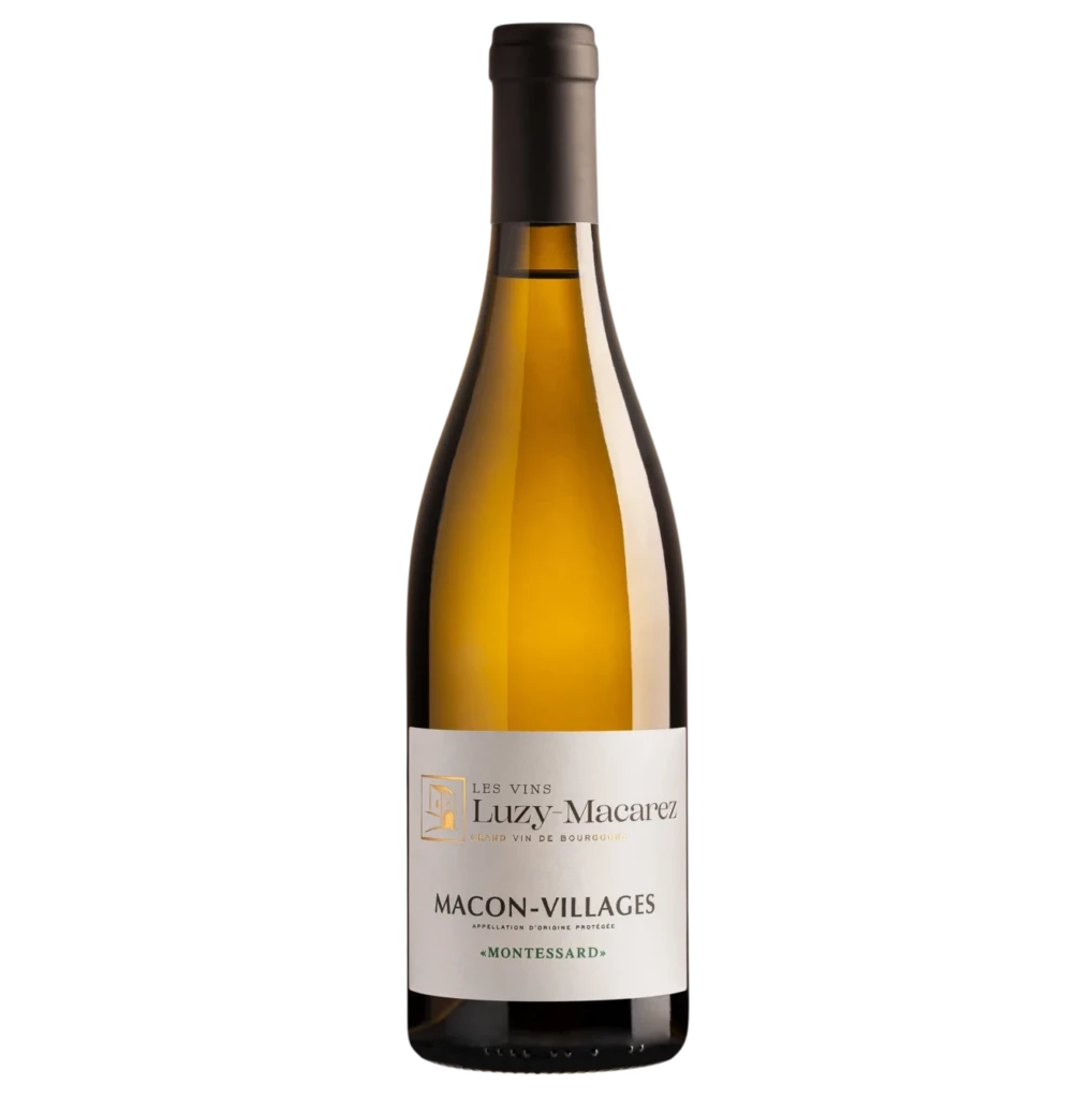 VINS LUZY-MACAREZ - MACON-VILLAGES - MONTESSARD - FOND TRANSPARENT