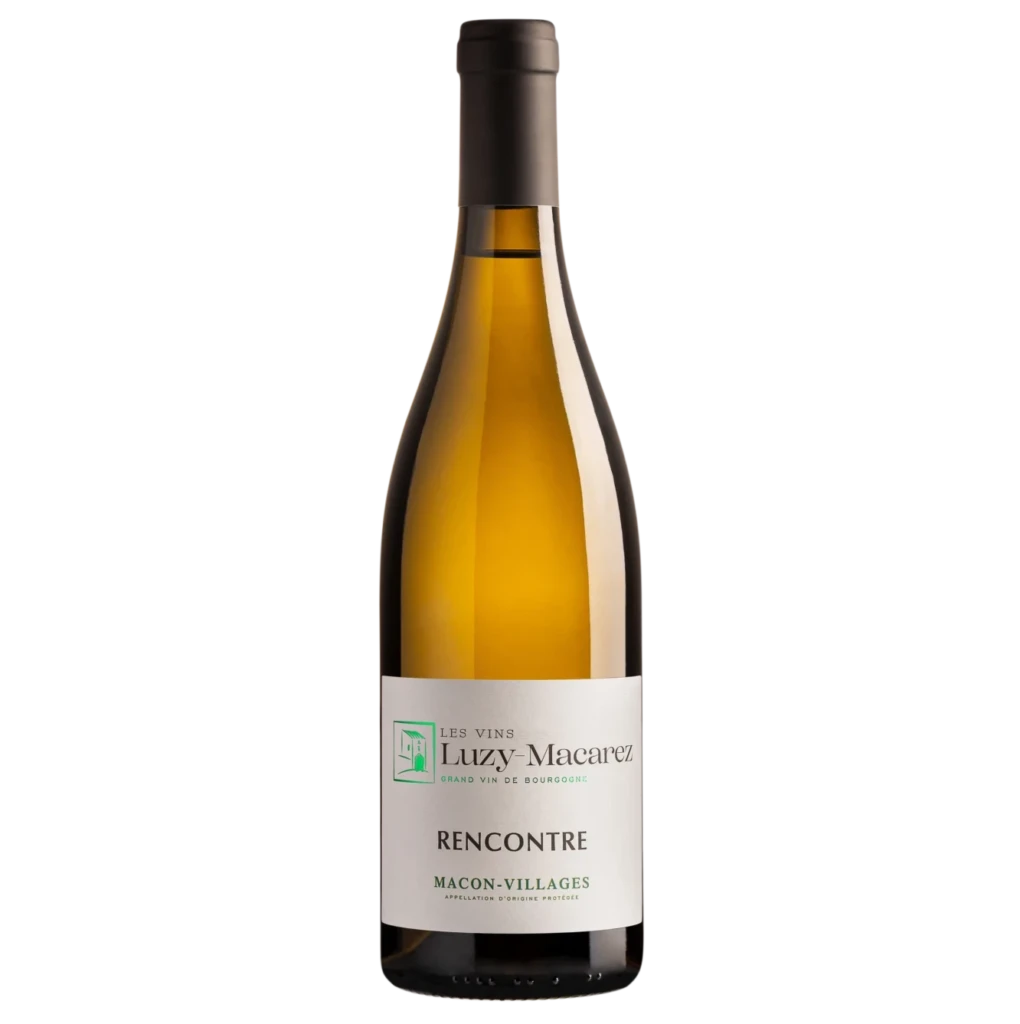 VINS LUZY-MACAREZ - MACON-VILLAGES - RENCONTRE - FOND TRANSPARENT