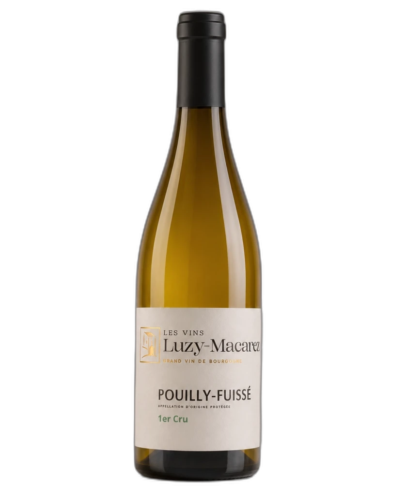 VINS LUZY-MACAREZ POUILLY-FUISSE 1ER CRU - FOND TRANSPARENT