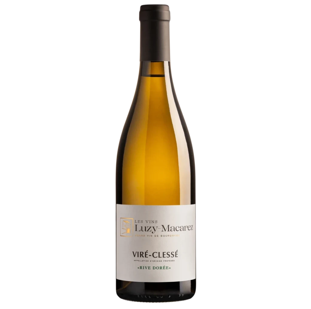 VINS LUZY-MACAREZ - VIRE-CLESSE - RIVE DOREE - FOND TRANSPARENT